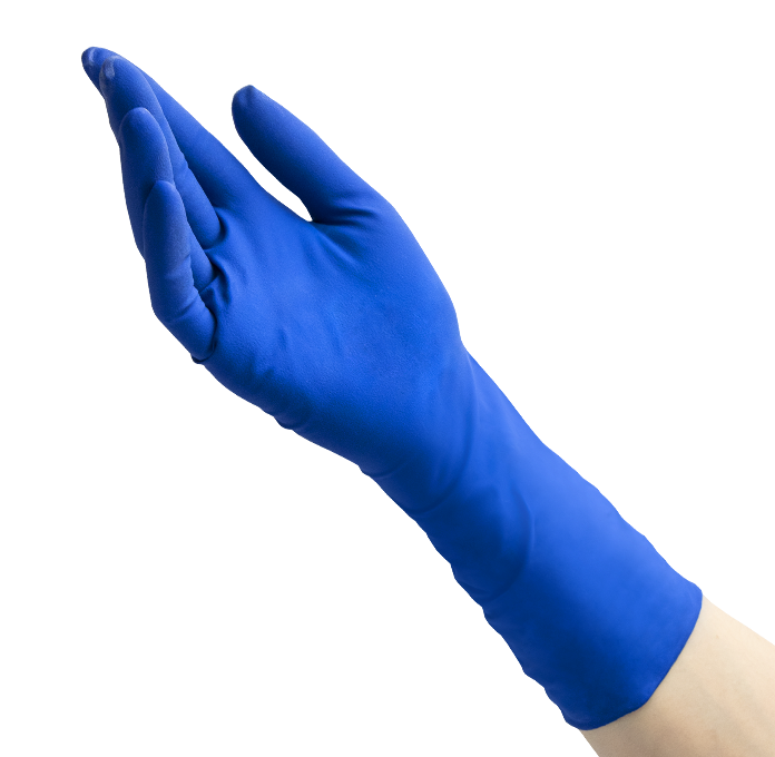 Перчатки латексные особопрочные BENOVY Latex High Risk 