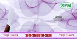 Перчатки смотровые виниловые SFM нестерильные неопудренные, прозрачные  50 пар