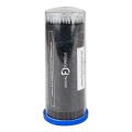 Микроаппликаторы Benovy Dental Formula Cylinder черные (100 шт в тубе)