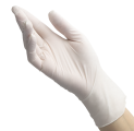 Перчатки нитриловые BENOVY Nitrile MultiColor нестерильные неопудренные текстурированные на пальцах белые