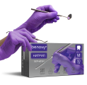Перчатки нитриловые BENOVY Dental Formula Nitrile MultiColor сиреневый
