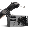 Перчатки нитриловые BENOVY Dental Formula Nitrile MultiColor Черный 